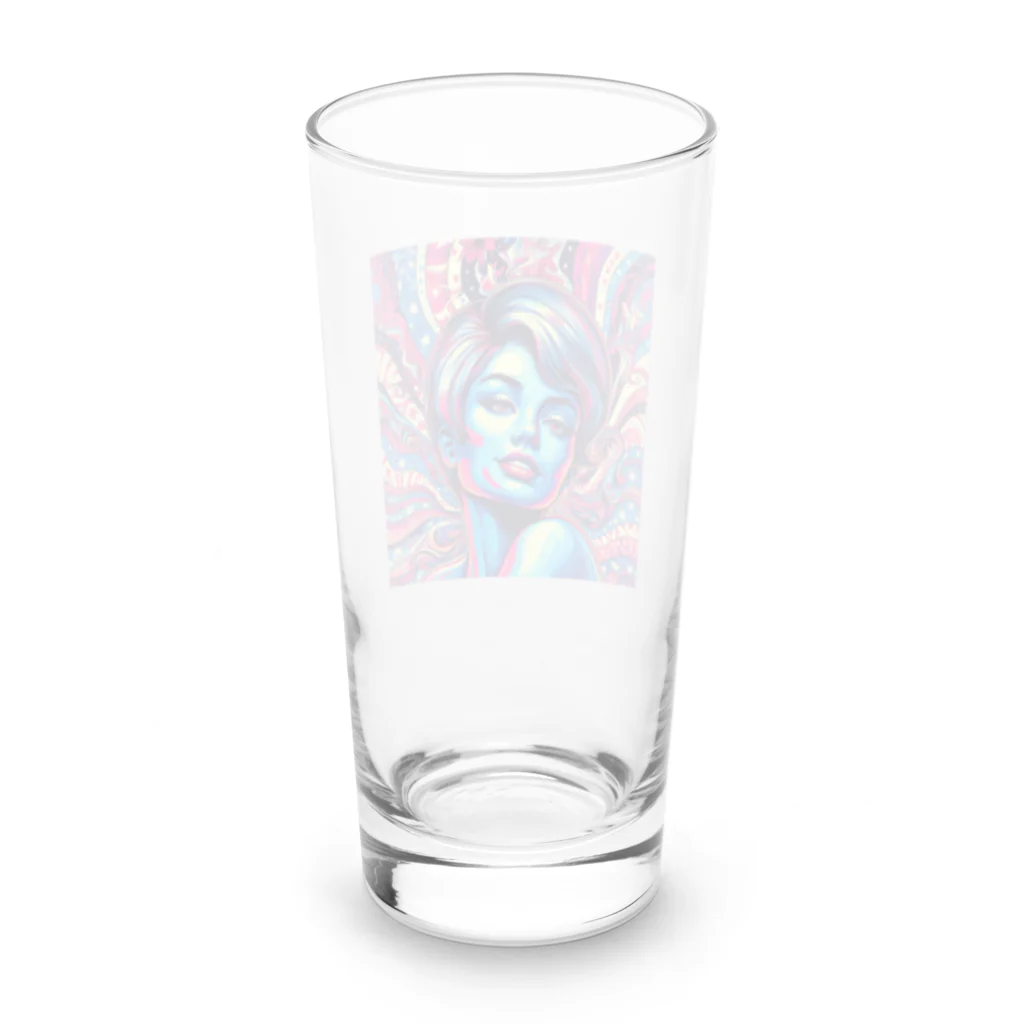 ちゃんろんの60年代の美女 Long Sized Water Glass :back