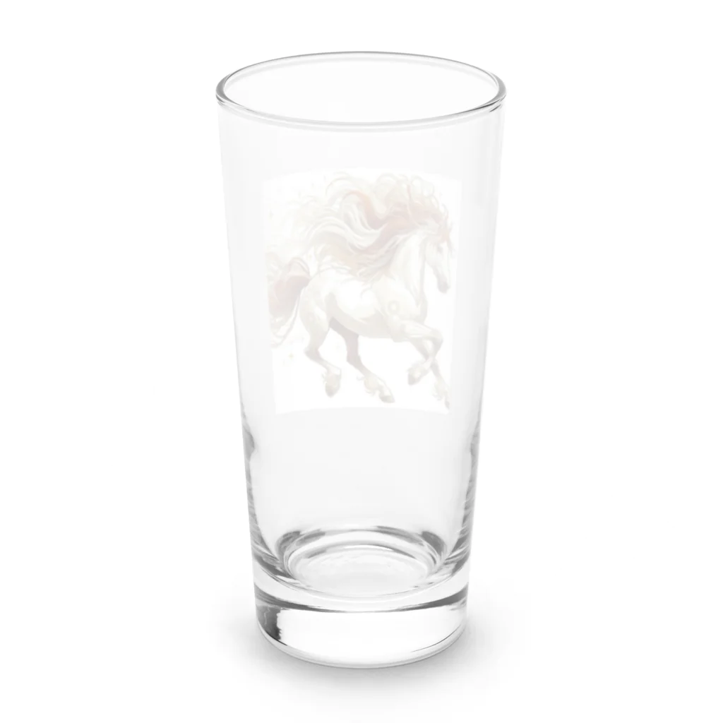 GDWEEDの赤のたてがみ Long Sized Water Glass :back