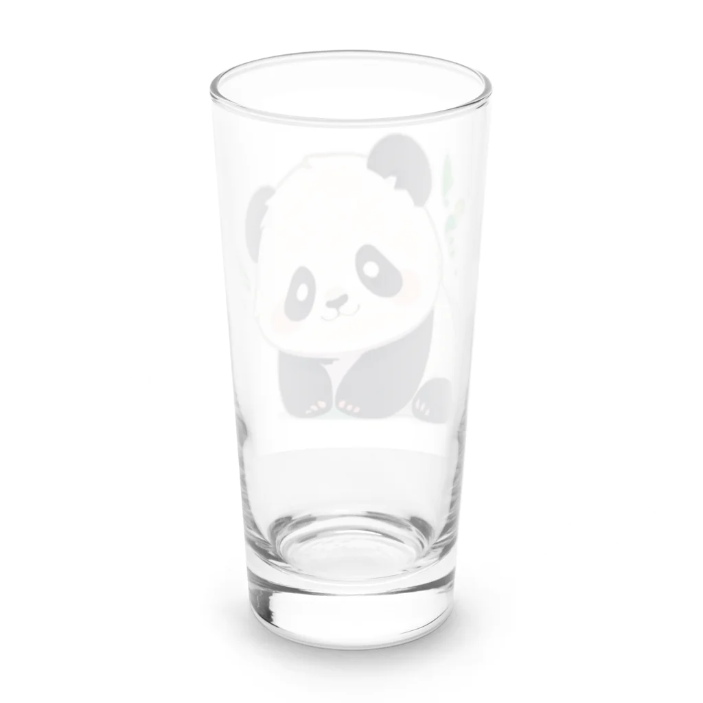 ちょっといいSHOPのちびアニマル（パンダ） Long Sized Water Glass :back