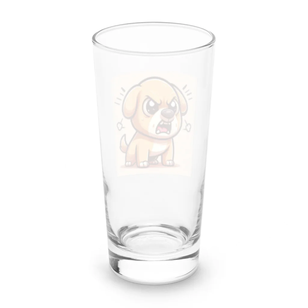 namidamakiの怒りん坊犬 Long Sized Water Glass :back