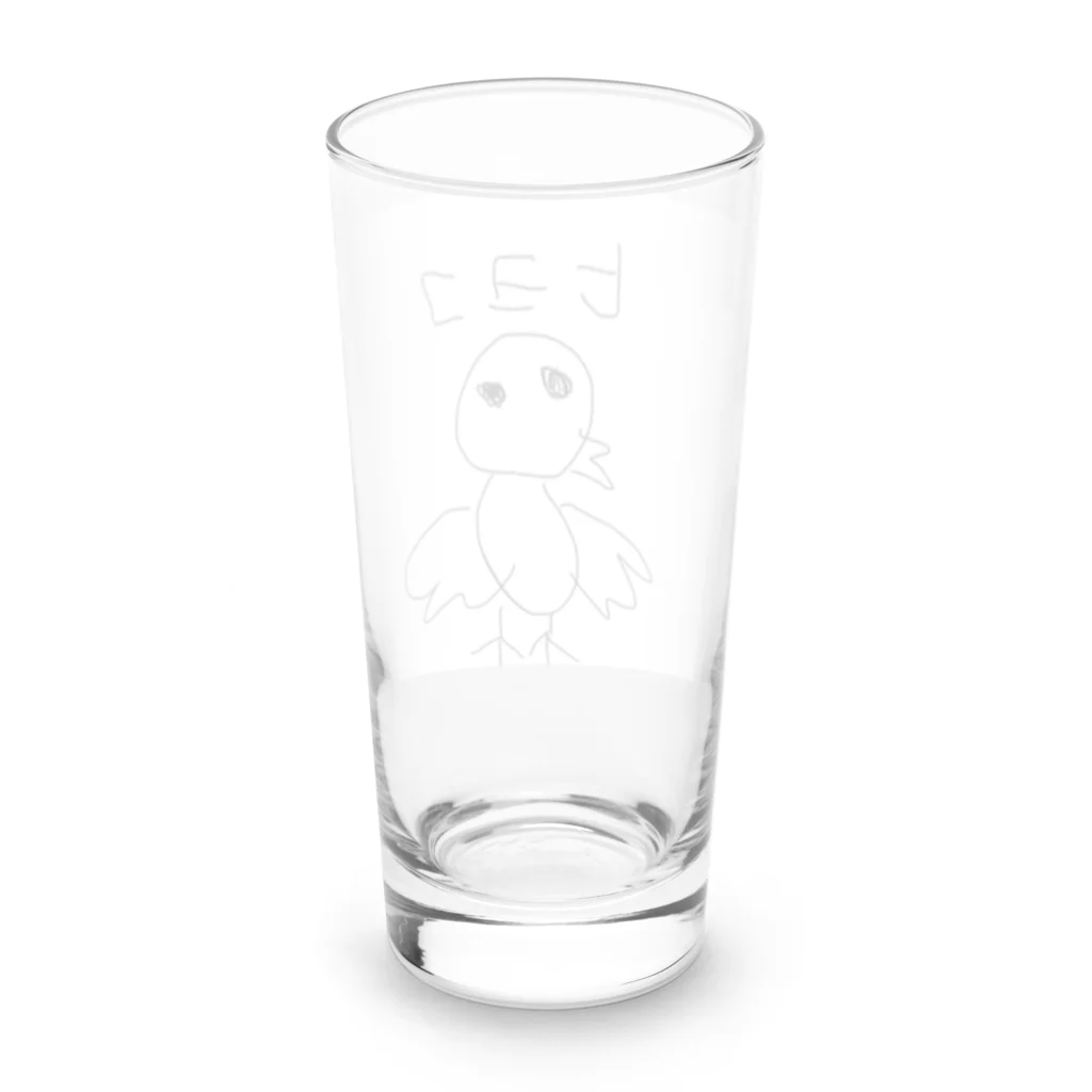 hetaTのhetaTひよこ Long Sized Water Glass :back