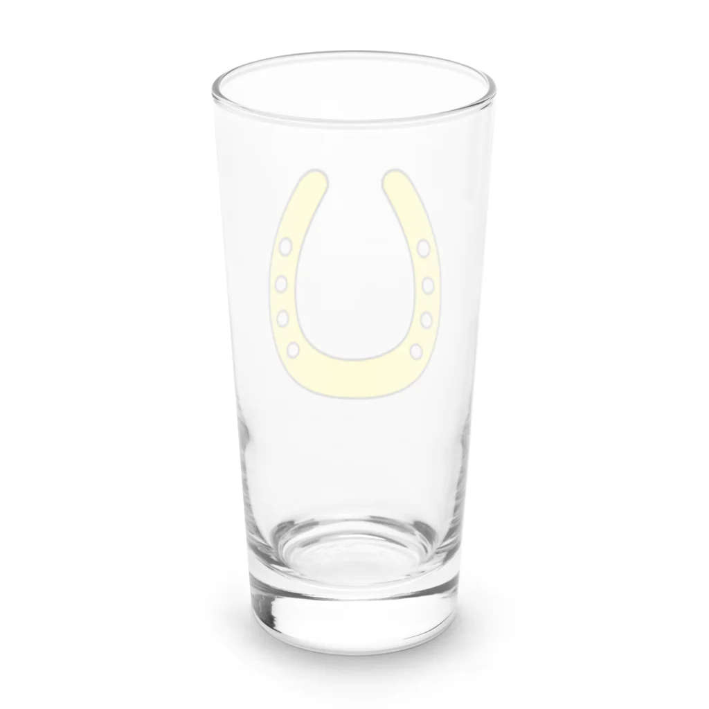 umajoの馬蹄（ホースシュー）Yellow Long Sized Water Glass :back