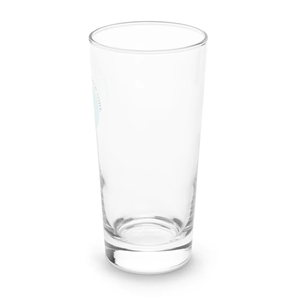 Y-C-PRINT-S-SHOPの騎馬戦・ガール・ロンググラス Long Sized Water Glass :back