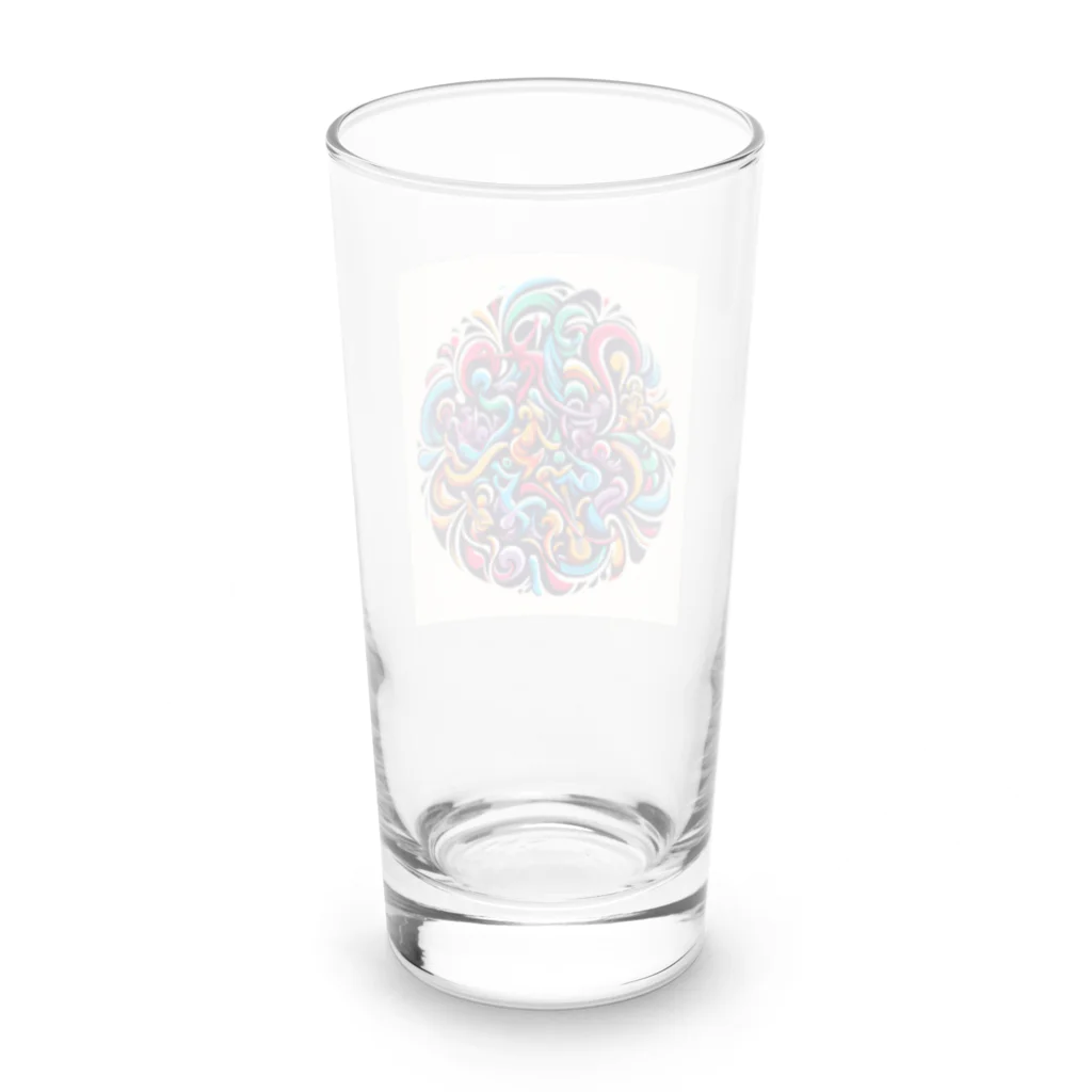 369miracleのカタカムナのエネルギー入り開運グッズ Long Sized Water Glass :back