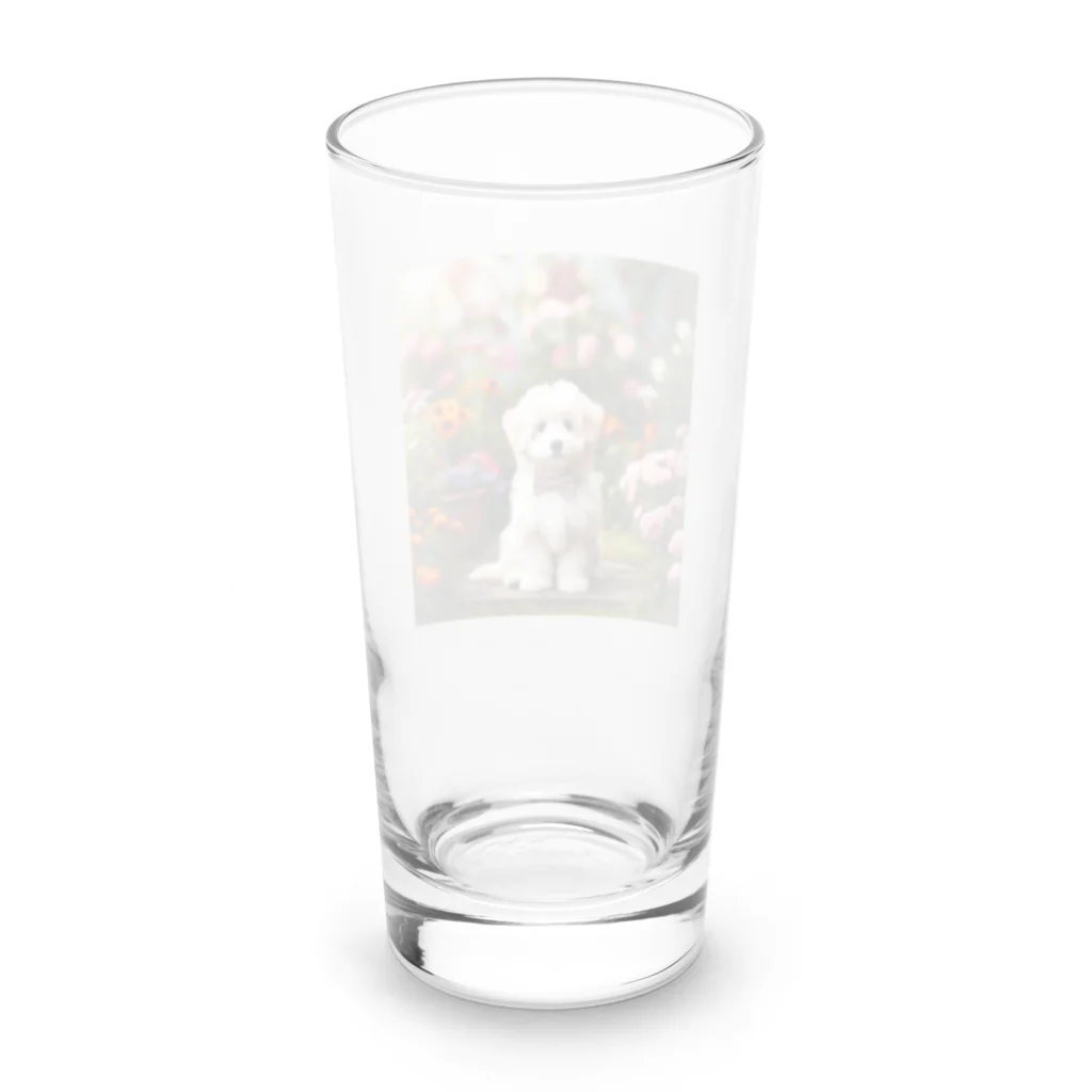 鈴木敏夫のはなを見るわんちゃんー Long Sized Water Glass :back