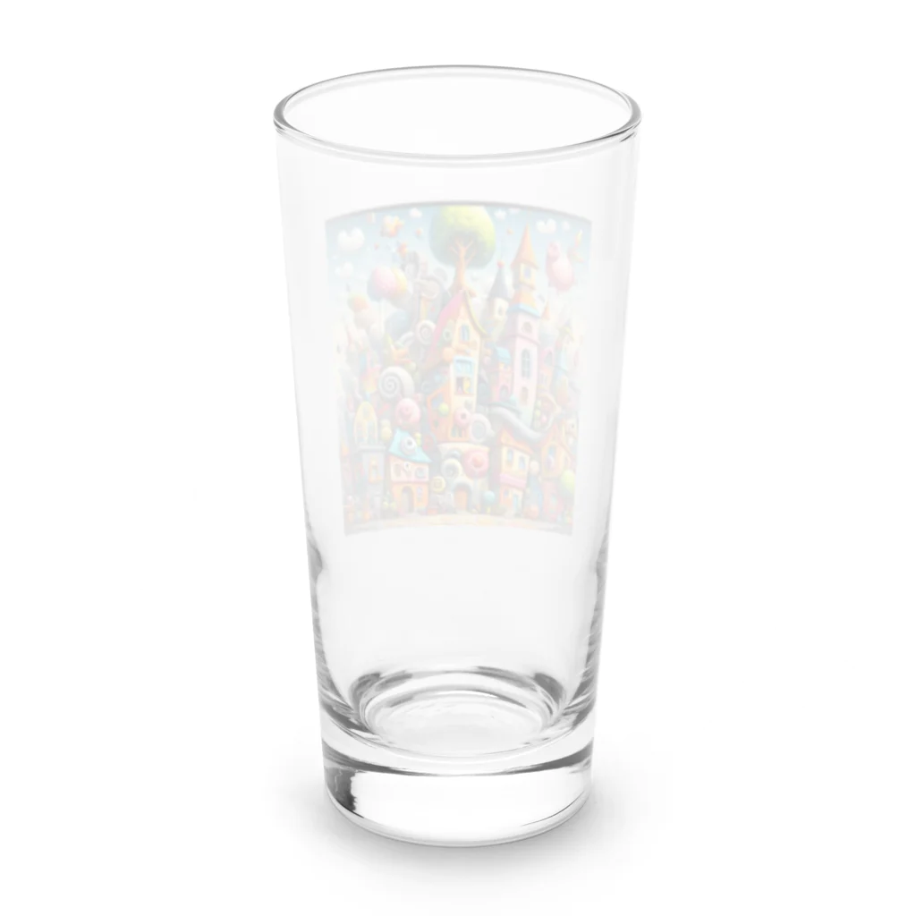 makkywithの不思議な街 Long Sized Water Glass :back