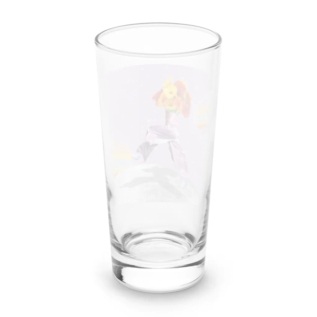 ERiMARi'SHOPのPoppin'ピンクパープル Long Sized Water Glass :back