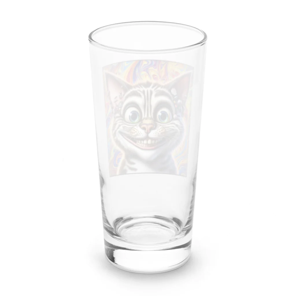 crazy_x_crazyのクレイジーキャット Long Sized Water Glass :back