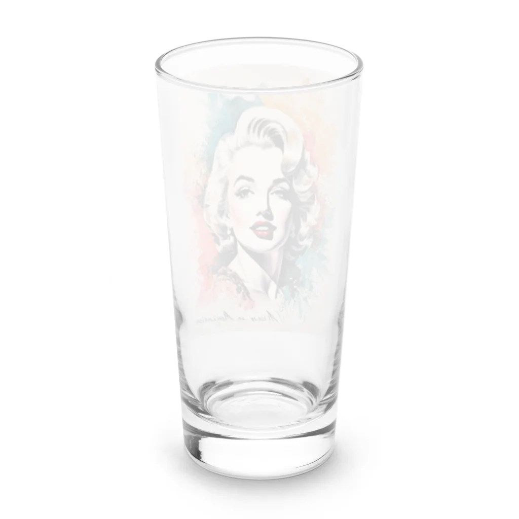 11922960yukimaruのマリリン Long Sized Water Glass :back