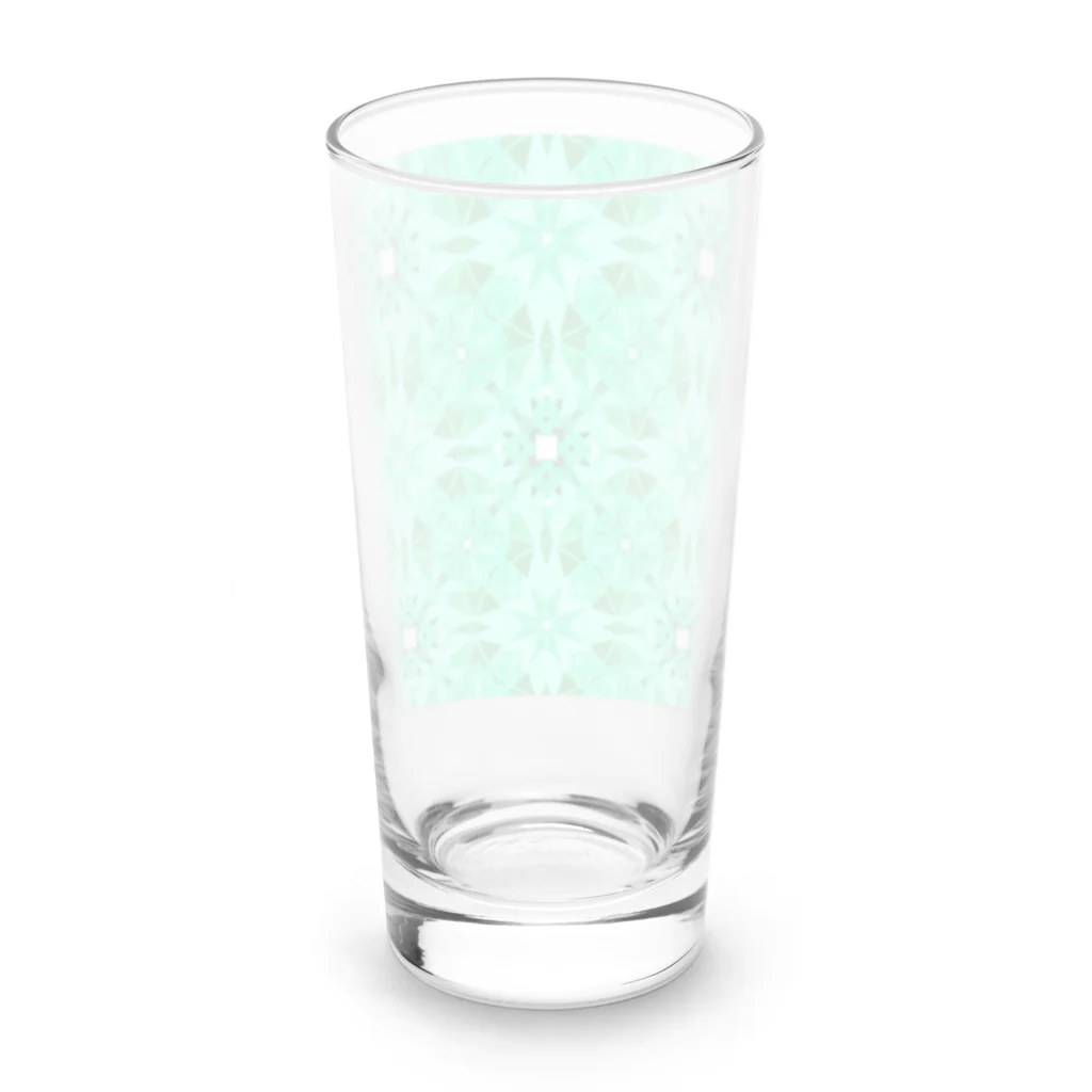 jewelry✖️ kaleidoscopeのエメラルドの宝石の光を閉じ込めました！ Long Sized Water Glass :back