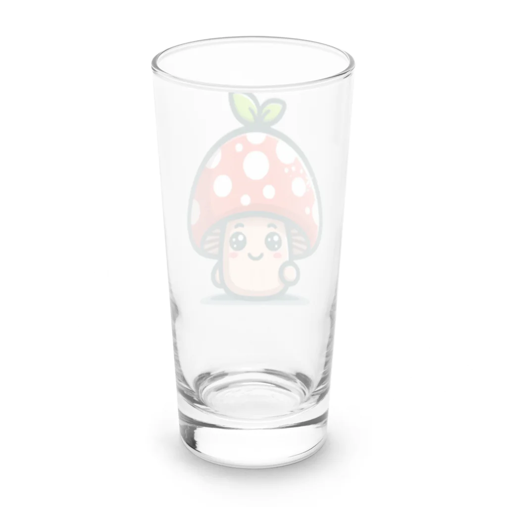 かわいいキノコくん🍄のかわいいキノコくん🍄 Long Sized Water Glass :back