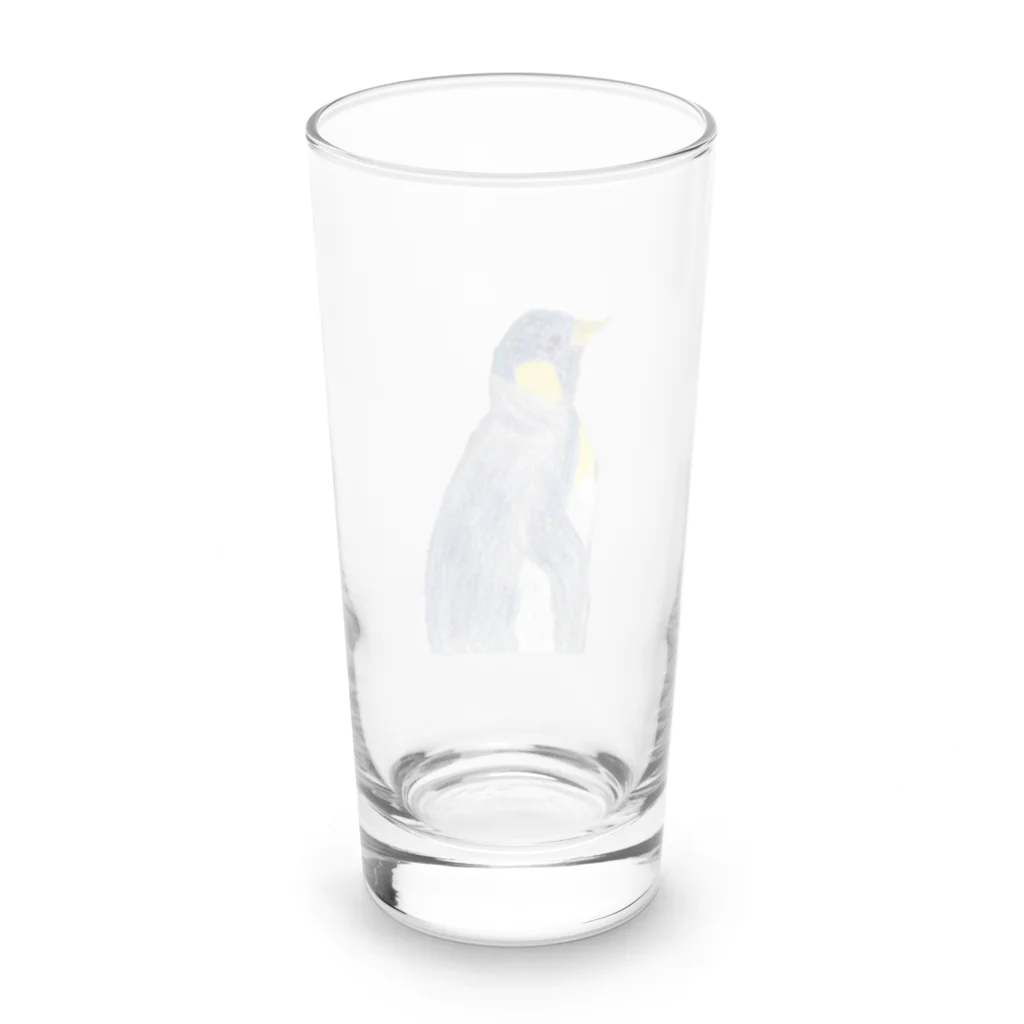 つぎの皇帝ペンギン　ひとり Long Sized Water Glass :back