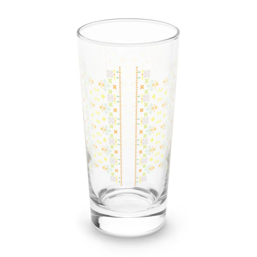 Lighthouse Type Foundryの装飾活字を利用したオリジナルグッズ一例　00002 Long Sized Water Glass :back