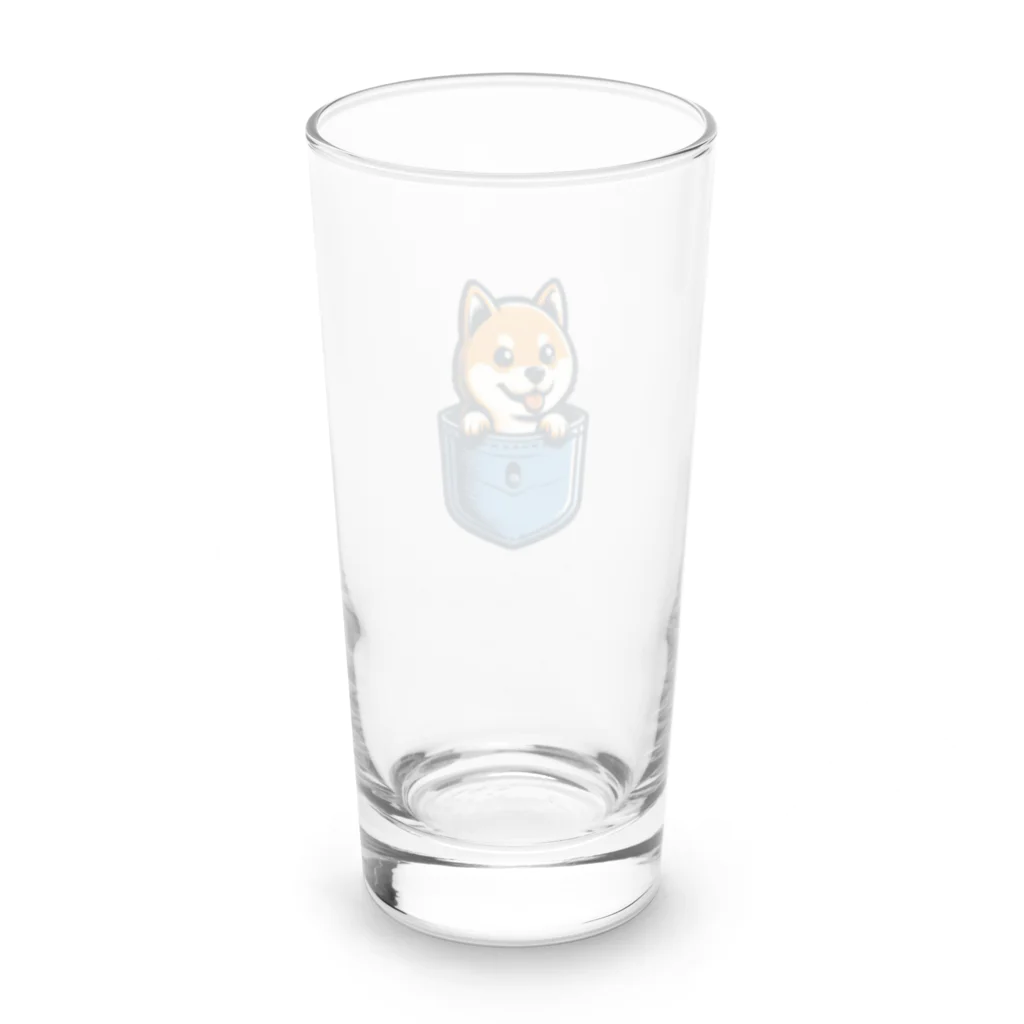 Chit-Chatのポケドッグ Long Sized Water Glass :back