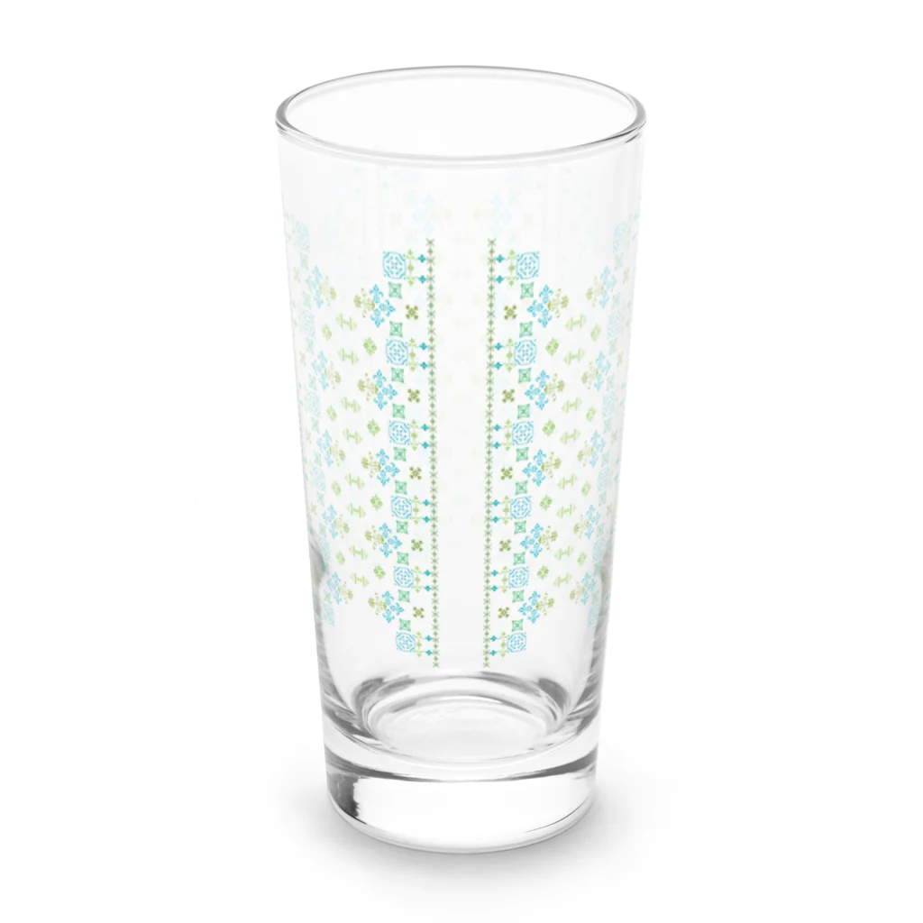 Lighthouse Type Foundryの装飾活字を利用したオリジナルグッズ一例　00003 Long Sized Water Glass :back