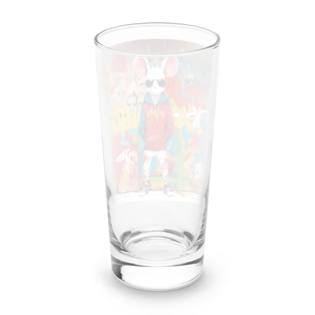 GRAFFITYのmouse-man-1 Long Sized Water Glass :back