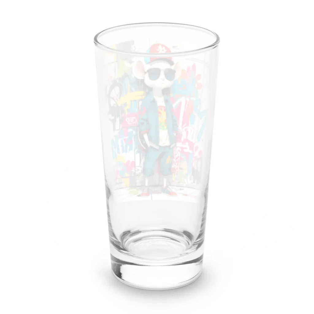 GRAFFITYのmouse-man-2 Long Sized Water Glass :back