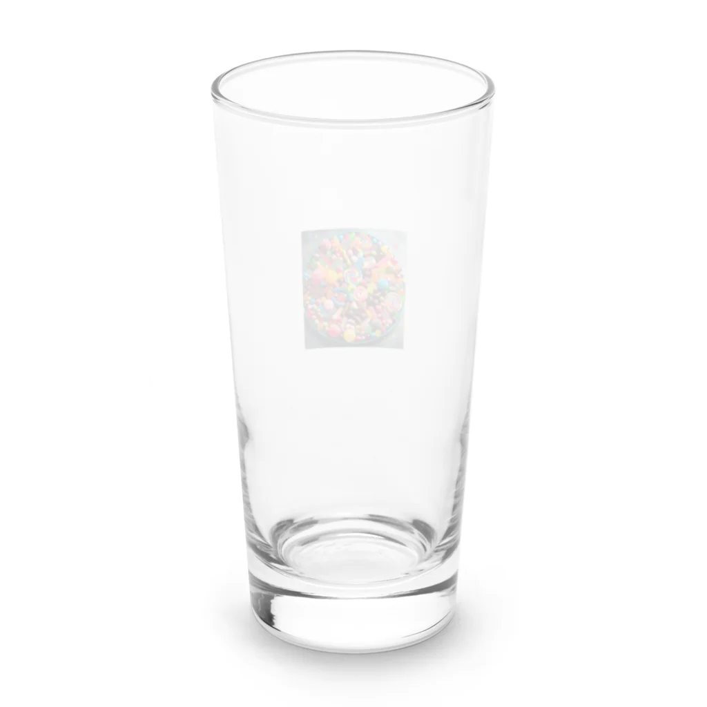 Manatomの幸せな味覚 Long Sized Water Glass :back