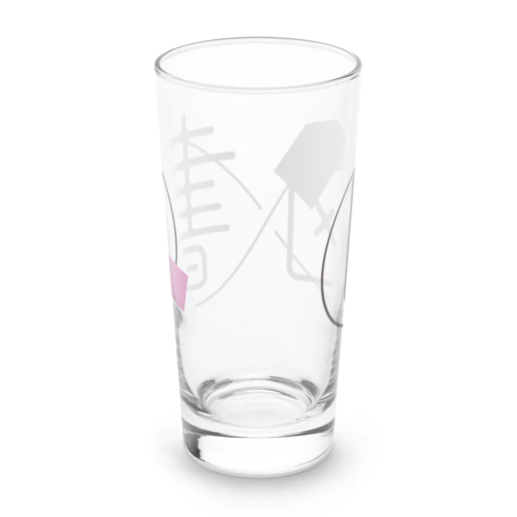 館長斡旋所の館長シリーズ Long Sized Water Glass :back