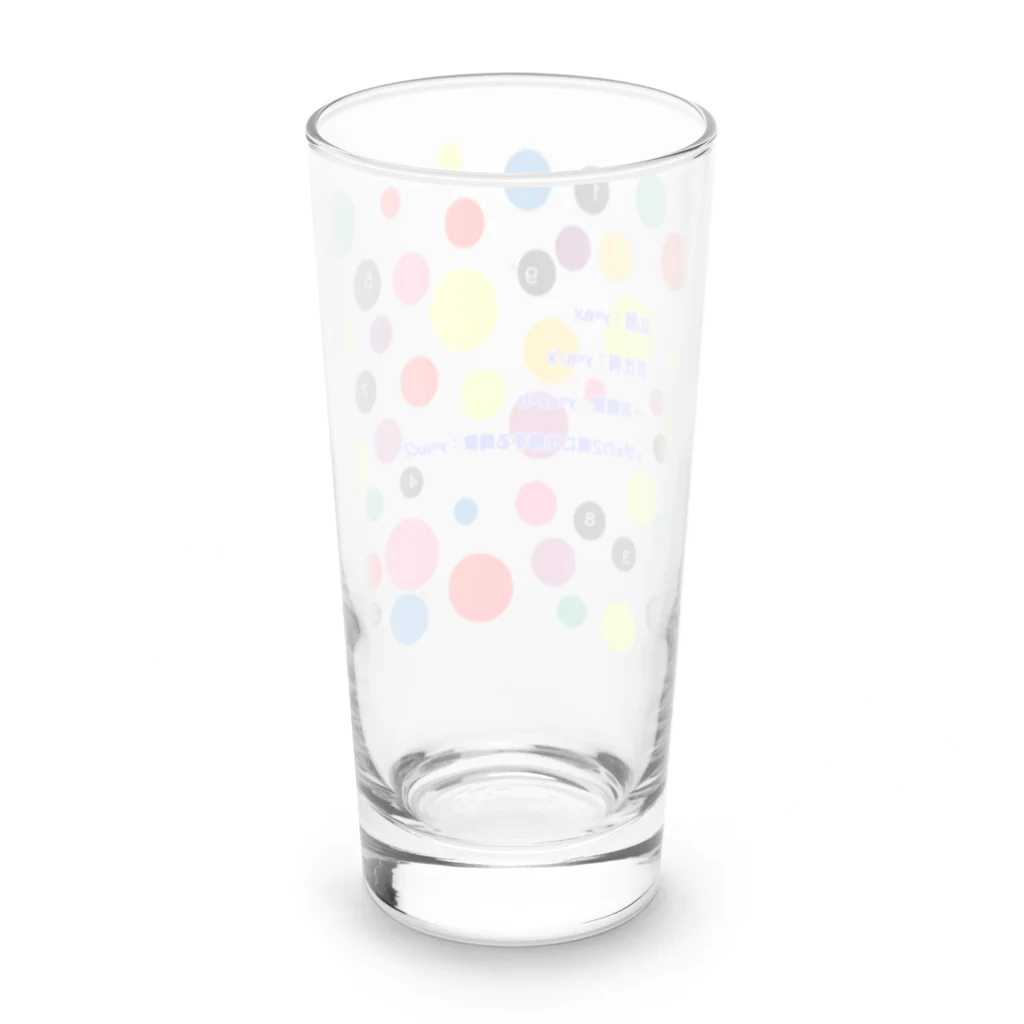 noiSutoaの比例や反比例の公式 Long Sized Water Glass :back