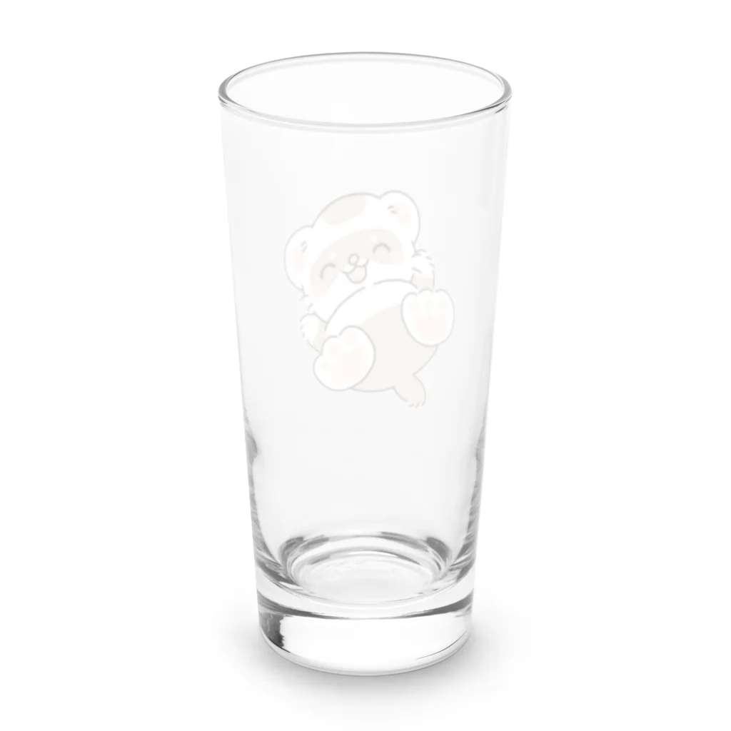 ふぇれねっと＠SUZURIのふぇれっとがころん Long Sized Water Glass :back