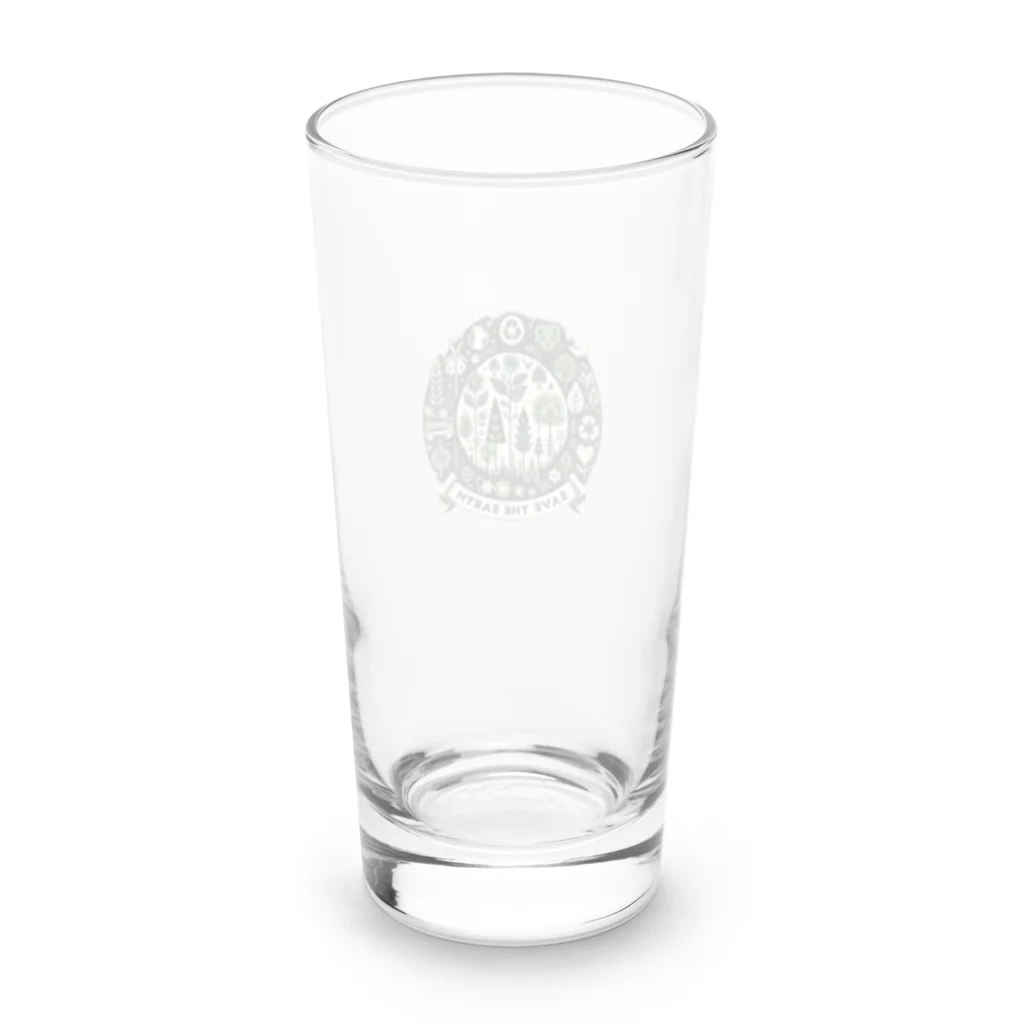 tau18のSAVE THE EARTH Long Sized Water Glass :back