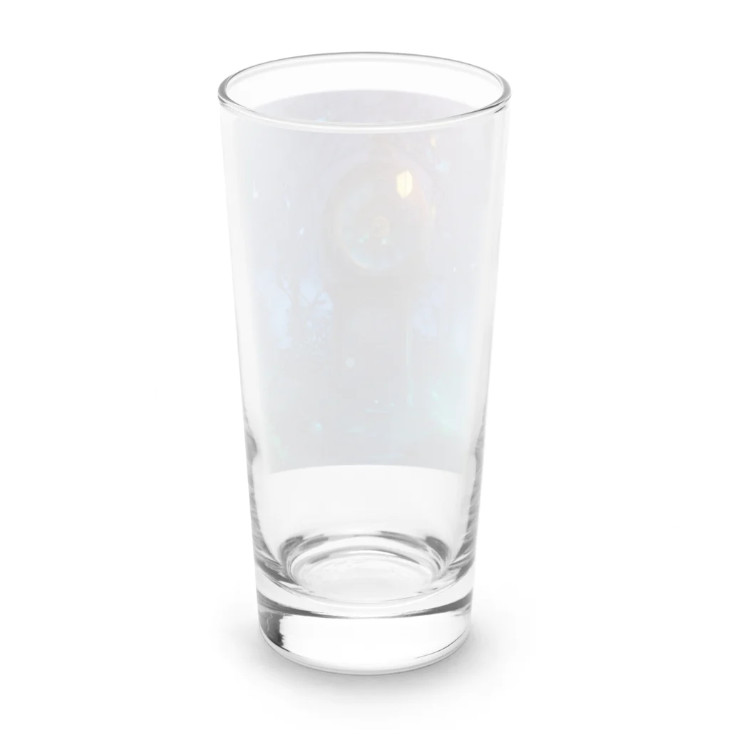 million-mindの夢幻的な時計塔 Long Sized Water Glass :back