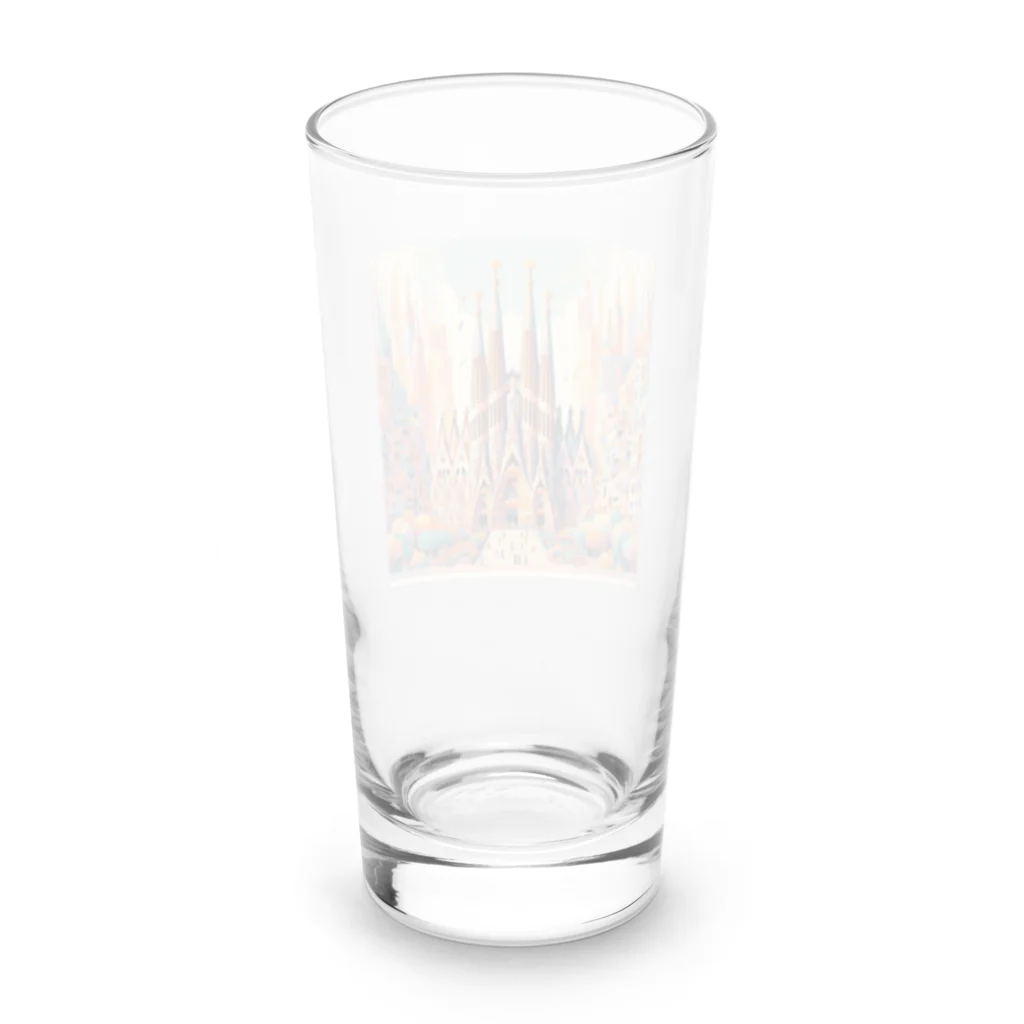 aoharu2005のサクラダファミリア Long Sized Water Glass :back