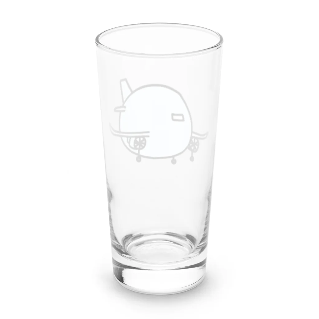 CHANPYの双発機 Long Sized Water Glass :back