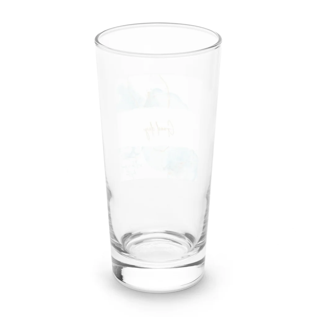 mino090のいい日になるね Long Sized Water Glass :back