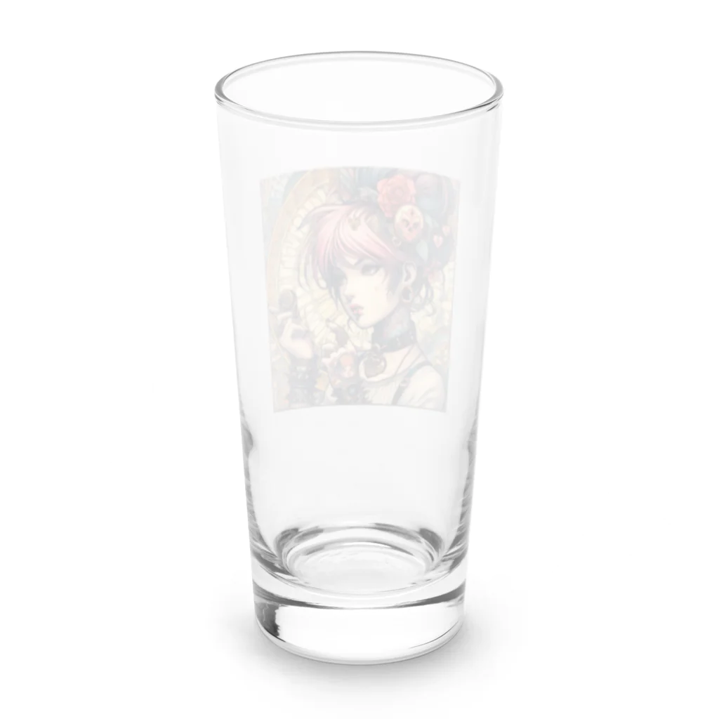 riarioのピンク Long Sized Water Glass :back