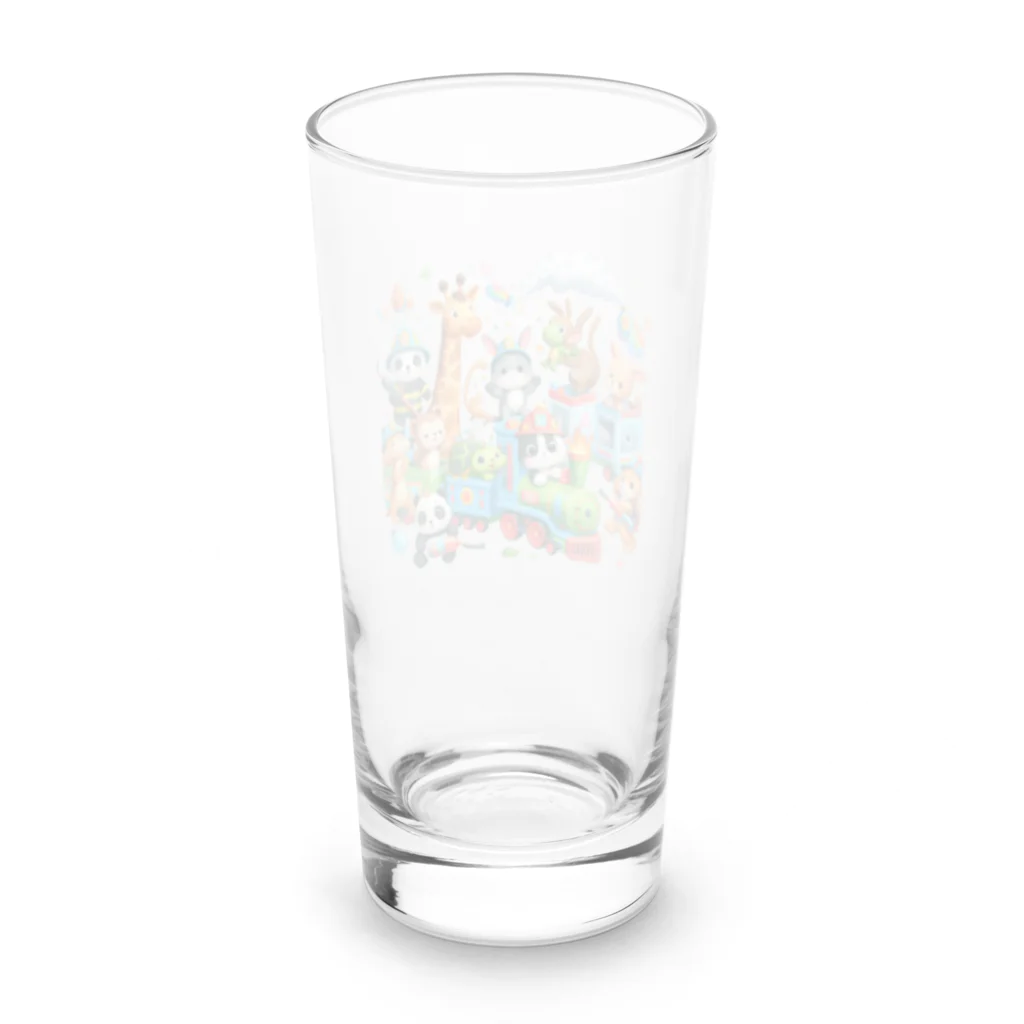 nail_aphroditeのあにまる消防隊 Long Sized Water Glass :back