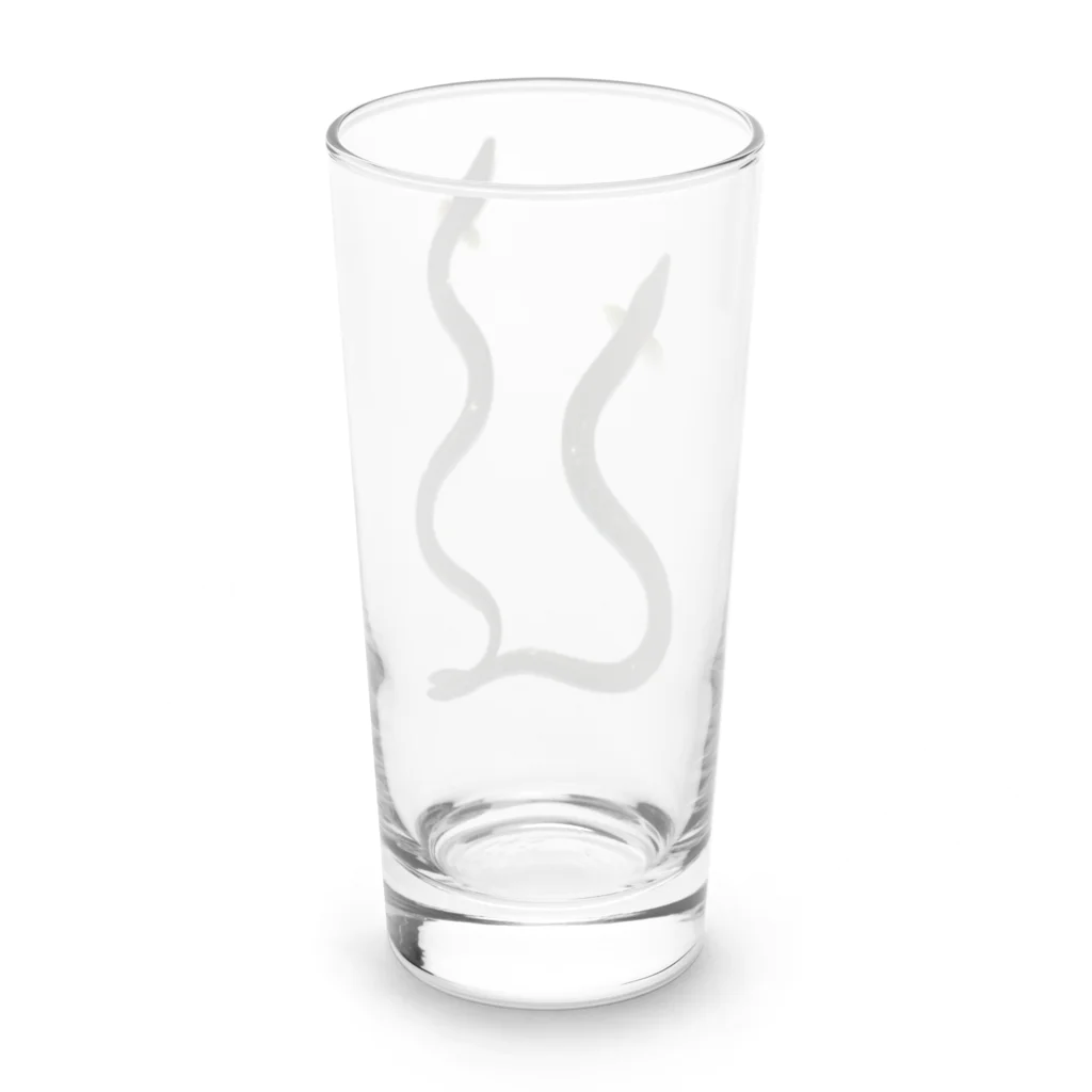 ちょっと変なアラサーの鰻うなぎウナギ　そして蒲焼 Long Sized Water Glass :back