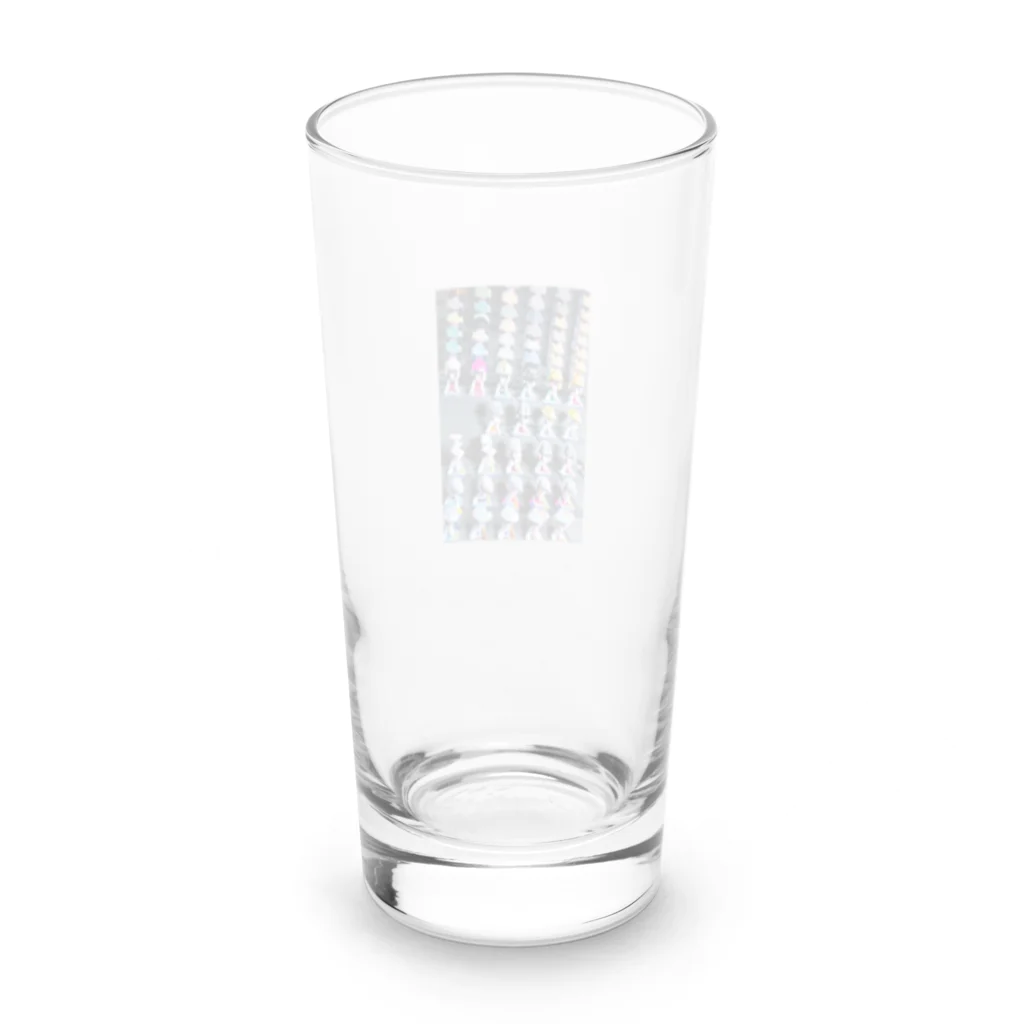 momonekokoの彩り豊かな小さなフィギュアたち Long Sized Water Glass :back