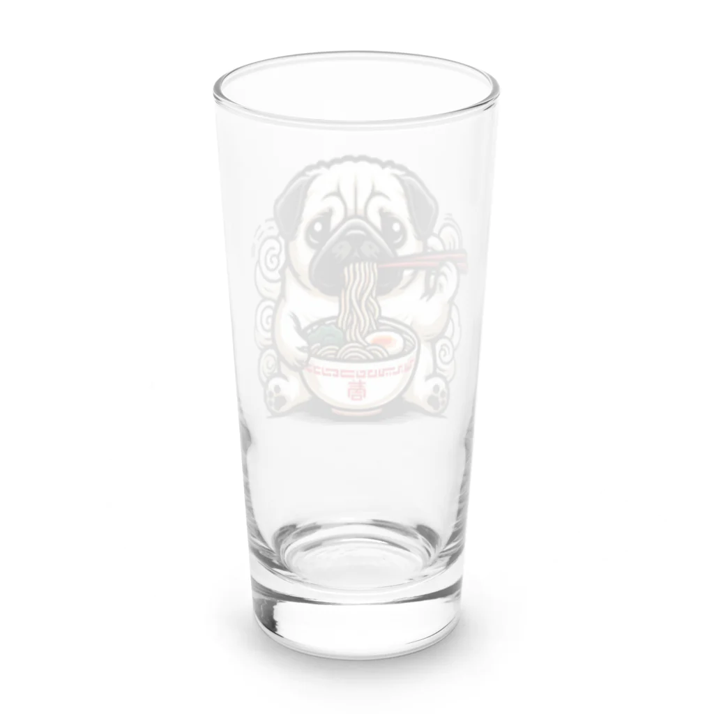 ブヒーズのらーめんぱぐ Long Sized Water Glass :back