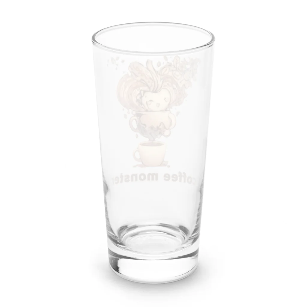 leisurely_lifeのcoffee monster Bourbon Long Sized Water Glass :back