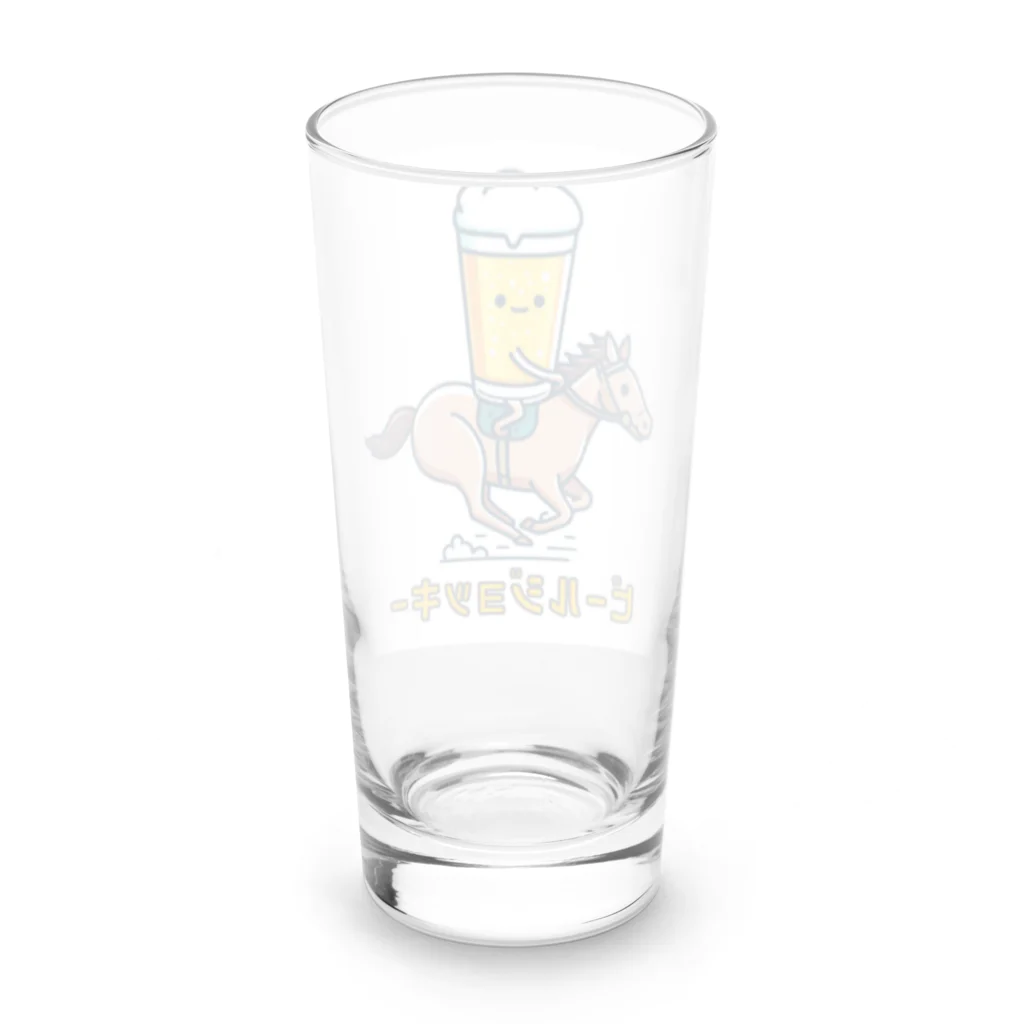 ターキーのビールジョッキー Long Sized Water Glass :back