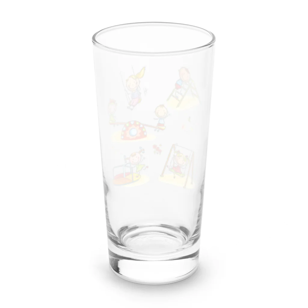 CHIBE86の自然の中で楽しい時間 Long Sized Water Glass :back