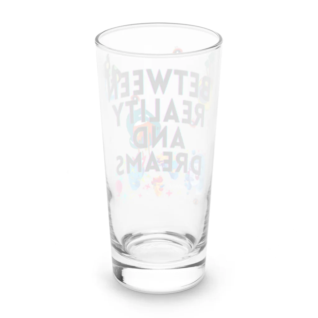 CHIBE86の現実と夢の狭間　サイケ Long Sized Water Glass :back