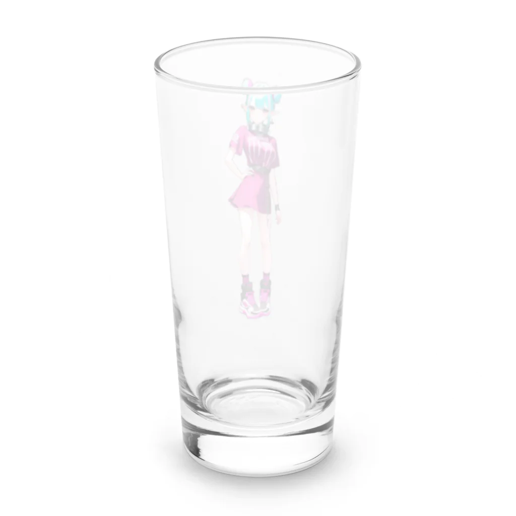 momonekokoの応援するエルフちゃん Long Sized Water Glass :back