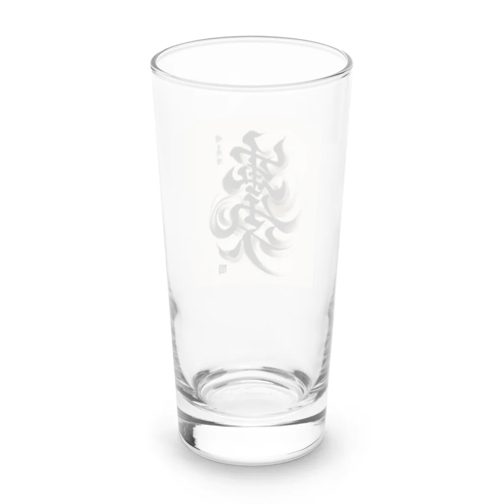 hal_HALのナゾ漢字　その1 Long Sized Water Glass :back