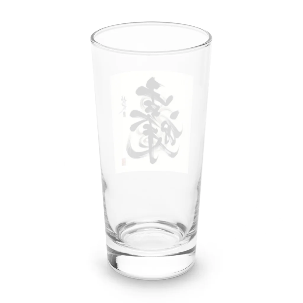 hal_HALのナゾ漢字　その2 Long Sized Water Glass :back