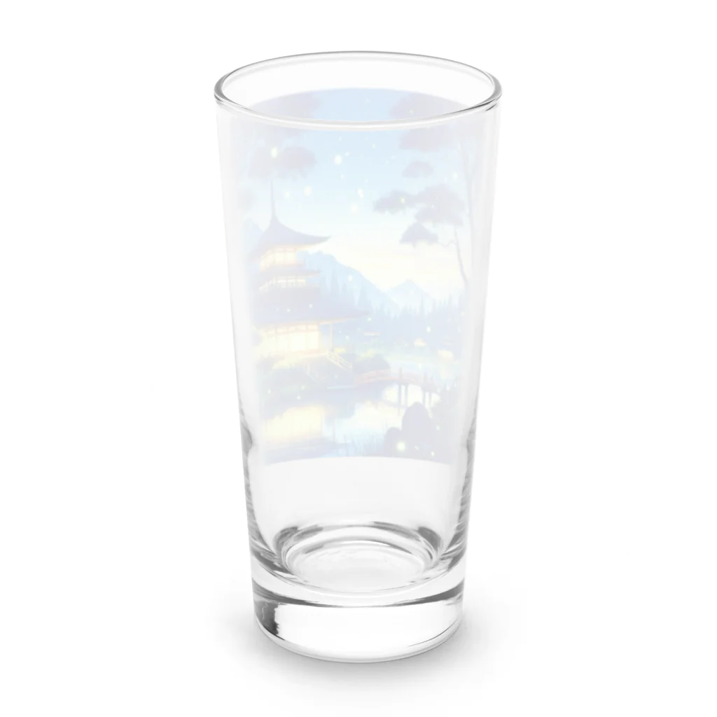 ソラのお店屋さんの蛍(昔の情景風) Long Sized Water Glass :back