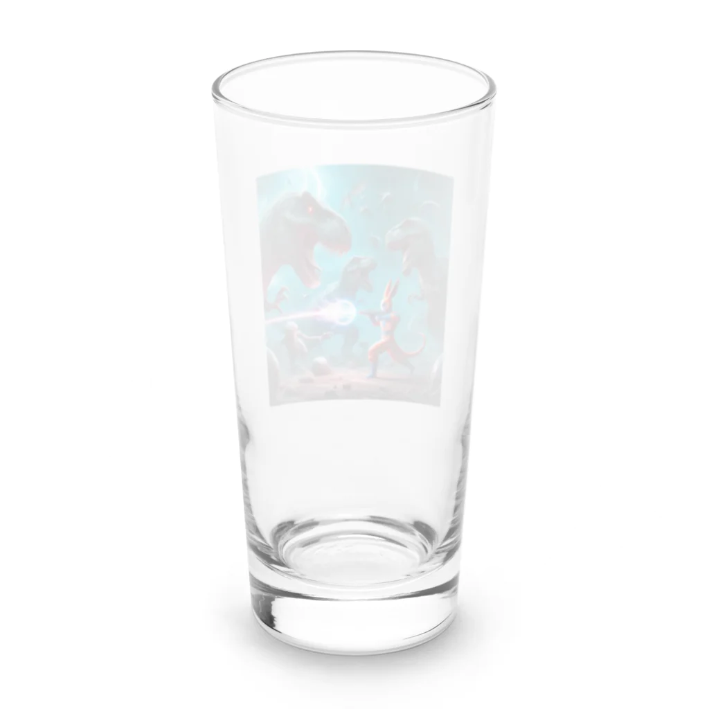 OTIRUBUTUBUTUの悟空がびゅん Long Sized Water Glass :back