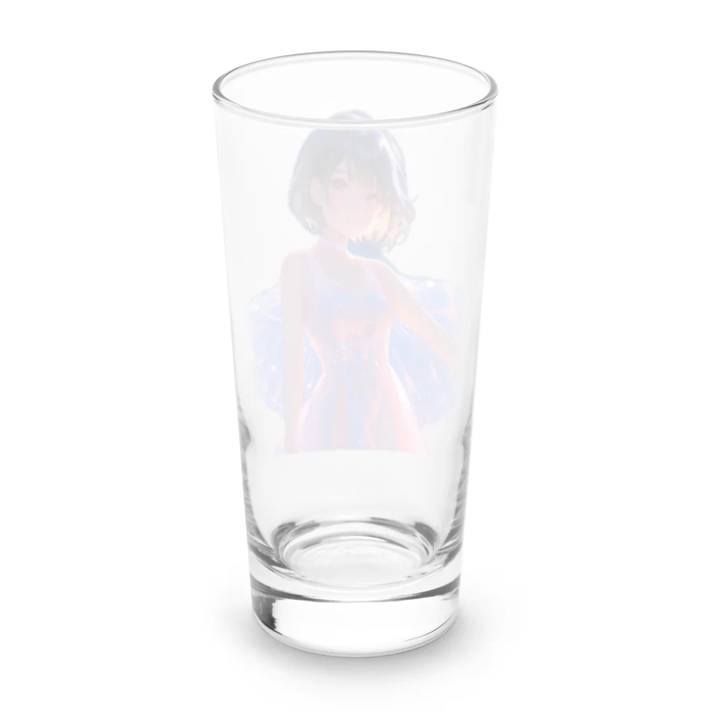 Utopiaの輝く少女 Long Sized Water Glass :back