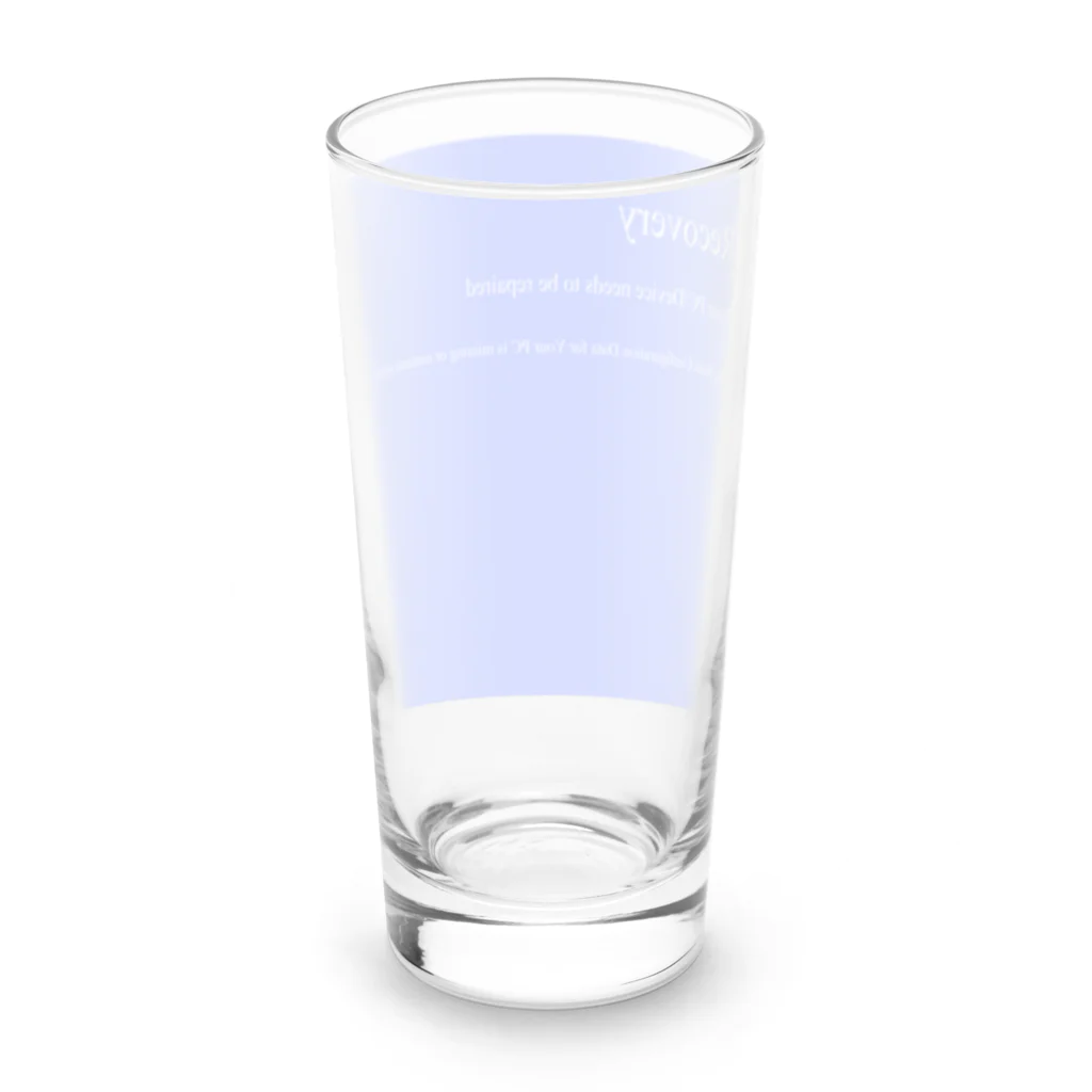 DULTONのブルーバックエラー Long Sized Water Glass :back