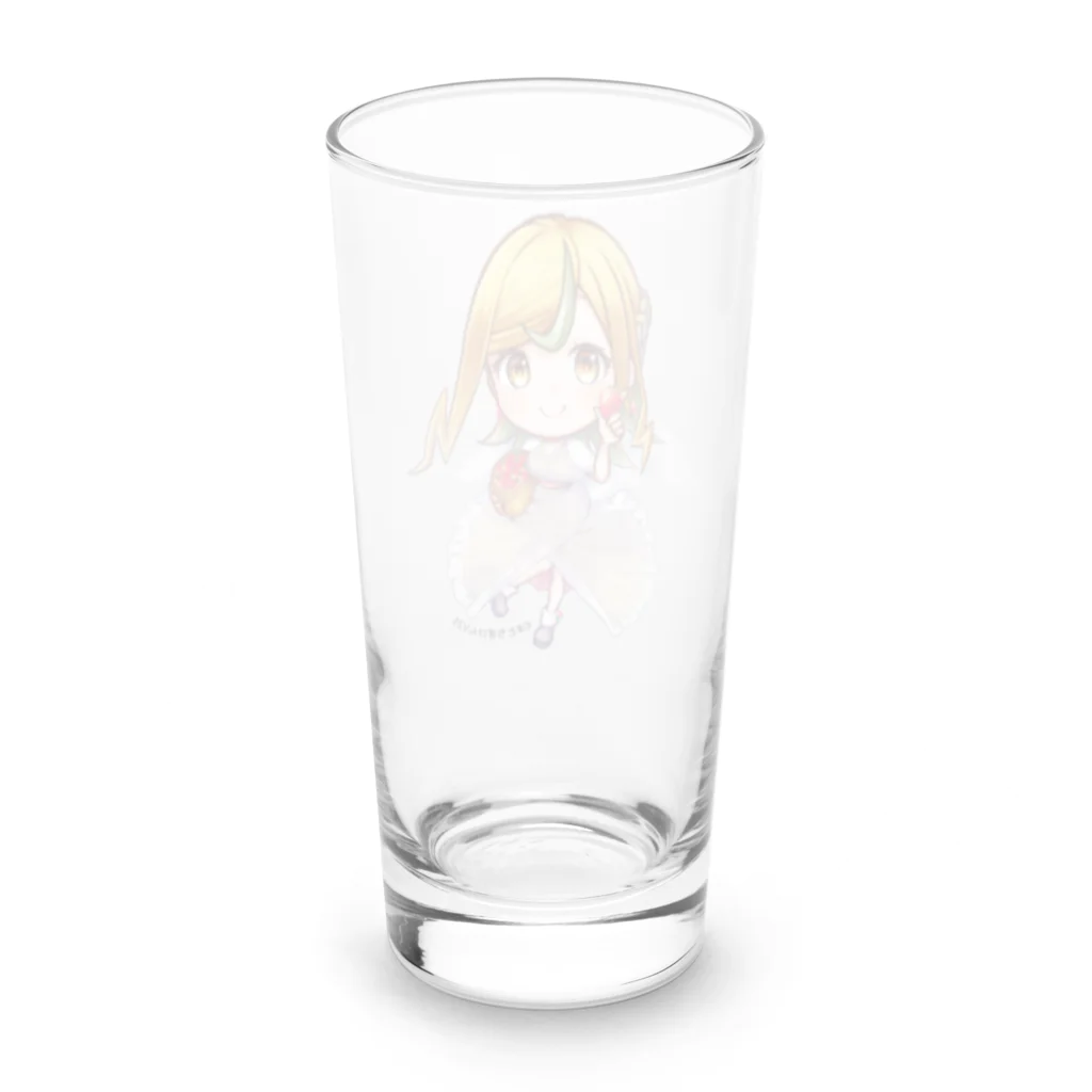 #とちぎけんV25 Official Shopのいちご王国アンバサダーつづみん Long Sized Water Glass :back