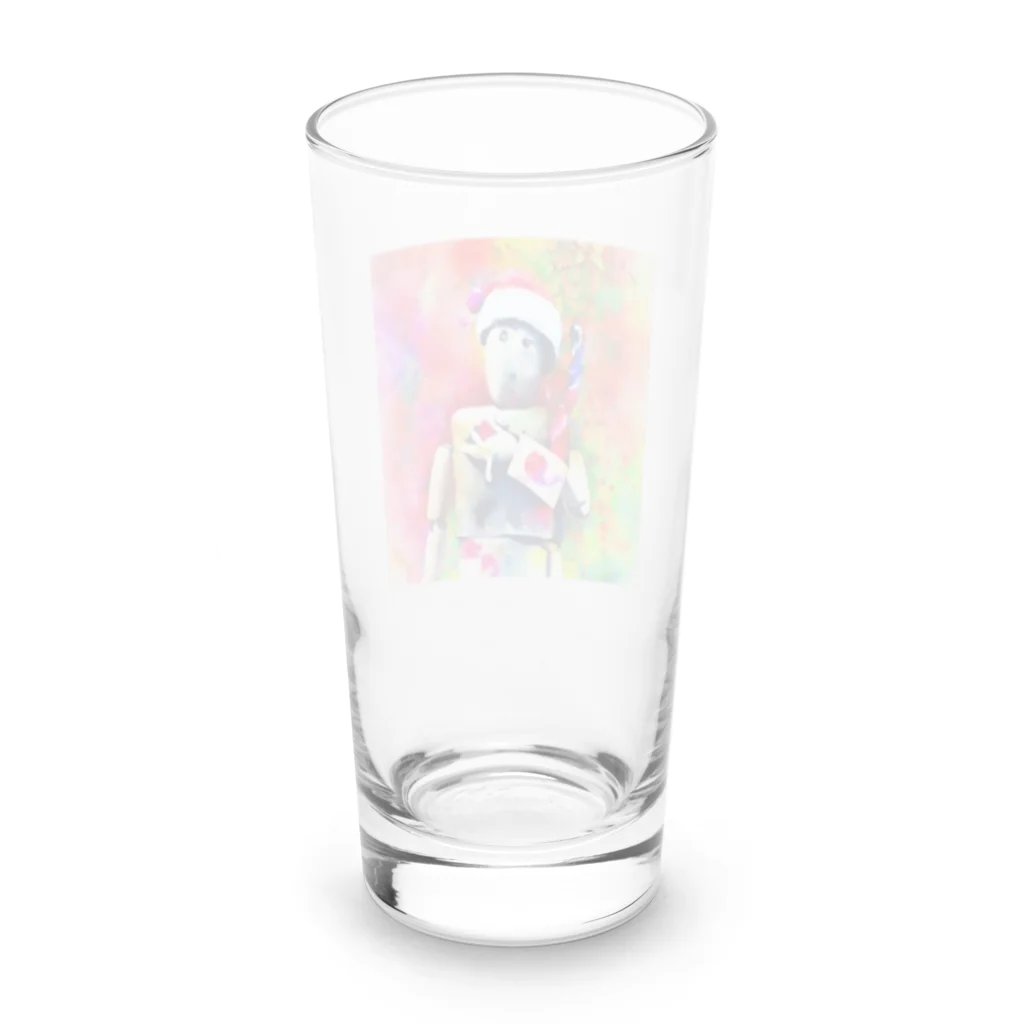 jiruchangのひとりぼっちのクリスマス Long Sized Water Glass :back