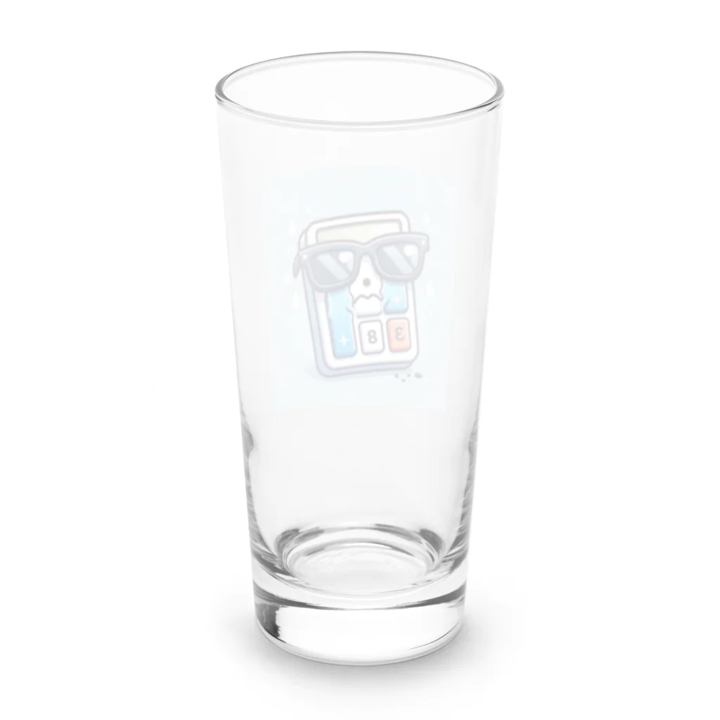 KIglassesの泣き顔の計算機サングラス！ Long Sized Water Glass :back