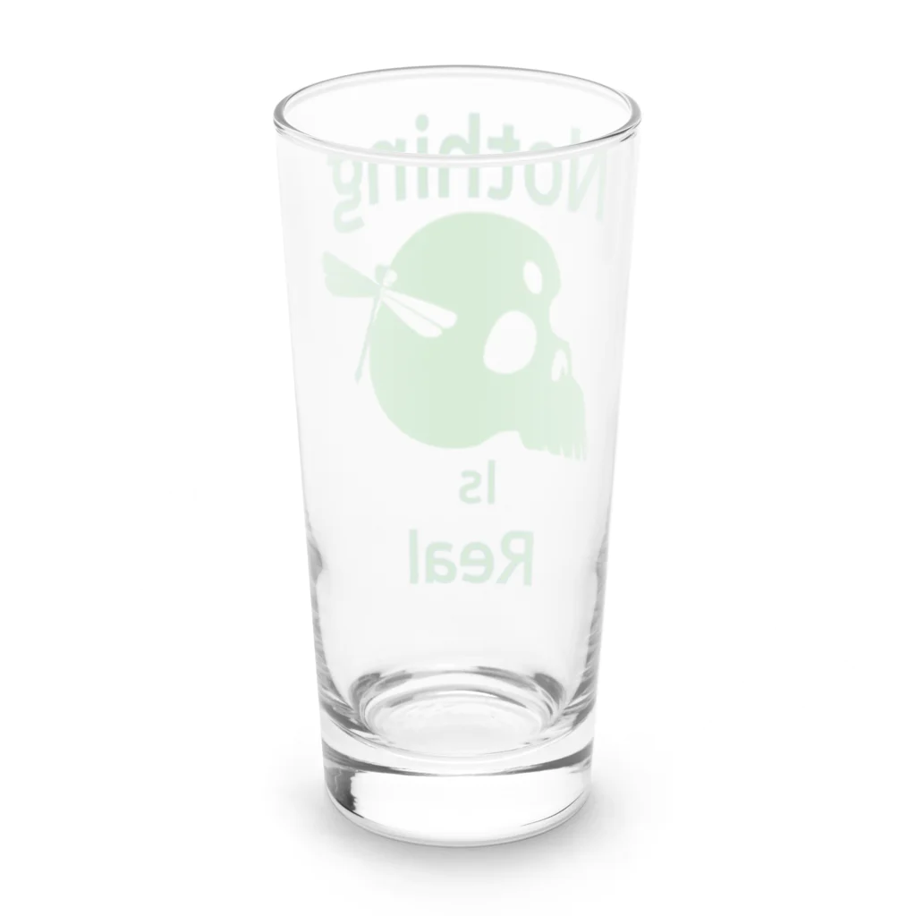 『NG （Niche・Gate）』ニッチゲート-- IN SUZURIのNothing Is Real.（緑） Long Sized Water Glass :back